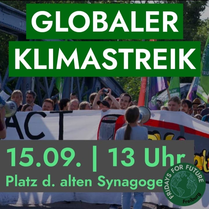 Globaler Klimastreik am 15.09!