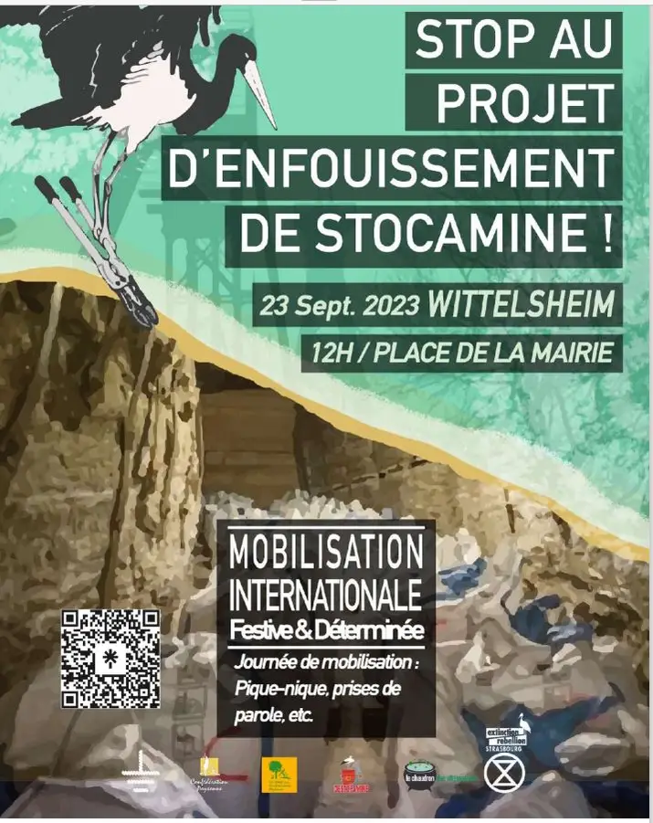Demo in Frankreich am 23.09 gegen Stocamine